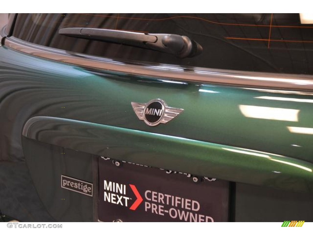 2011 Cooper S Hardtop - British Racing Green II / Carbon Black photo #9