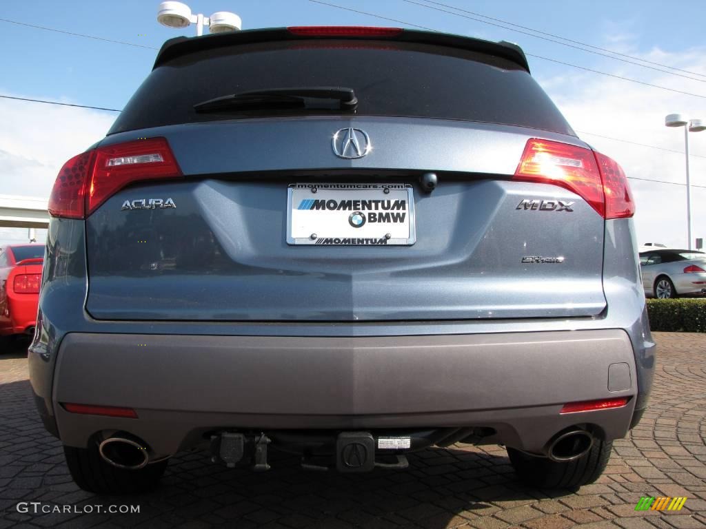 2007 MDX Technology - Steel Blue Metallic / Ebony photo #4