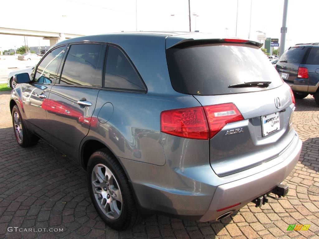 2007 MDX Technology - Steel Blue Metallic / Ebony photo #11