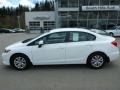 Taffeta White - Civic LX Sedan Photo No. 2