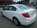 Taffeta White - Civic LX Sedan Photo No. 3