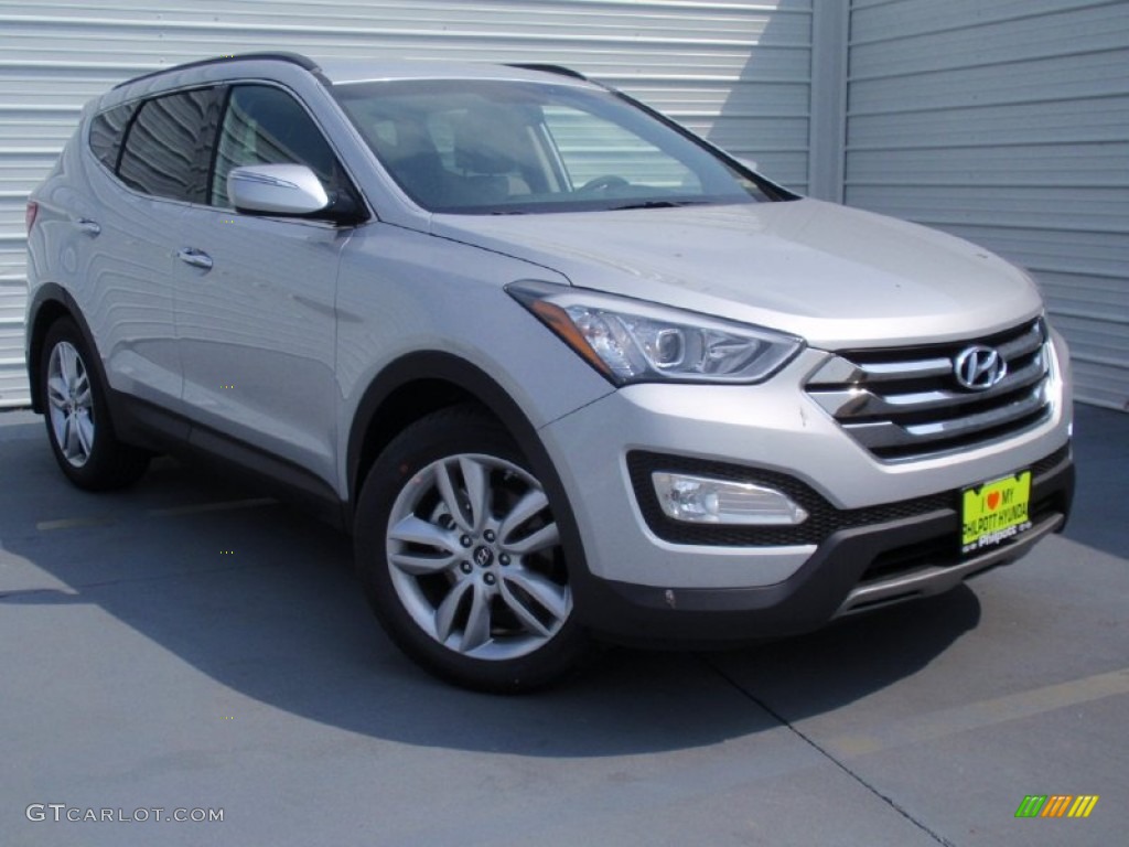 Moonstone Silver Hyundai Santa Fe Sport