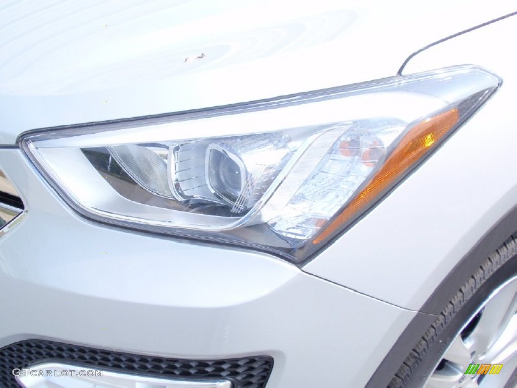 2014 Santa Fe Sport 2.0T FWD - Moonstone Silver / Gray photo #9