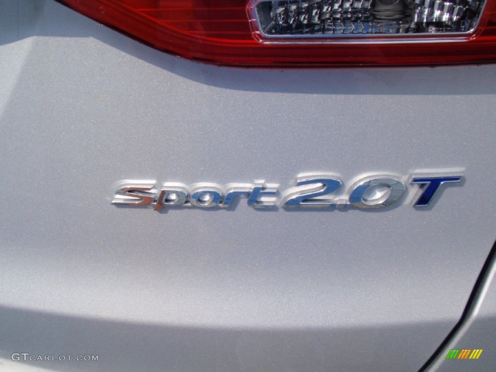2014 Santa Fe Sport 2.0T FWD - Moonstone Silver / Gray photo #15