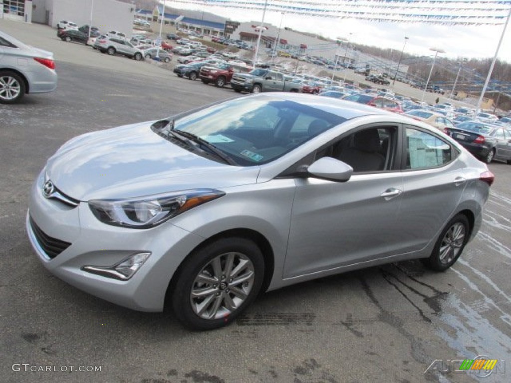 2014 Elantra SE Sedan - Silver / Gray photo #5