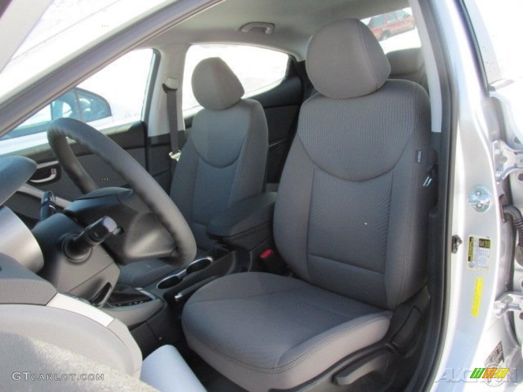 2014 Elantra SE Sedan - Silver / Gray photo #8