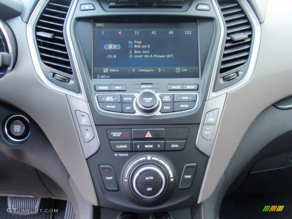 2014 Santa Fe Sport 2.0T FWD - Moonstone Silver / Gray photo #29
