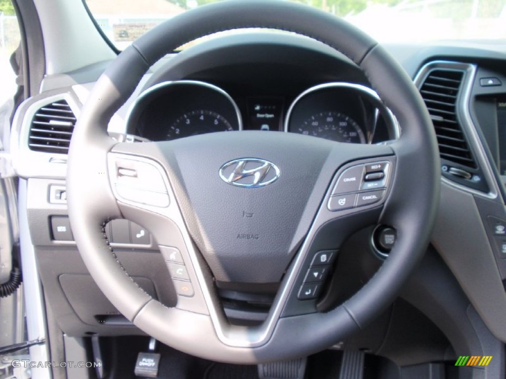 2014 Santa Fe Sport 2.0T FWD - Moonstone Silver / Gray photo #31