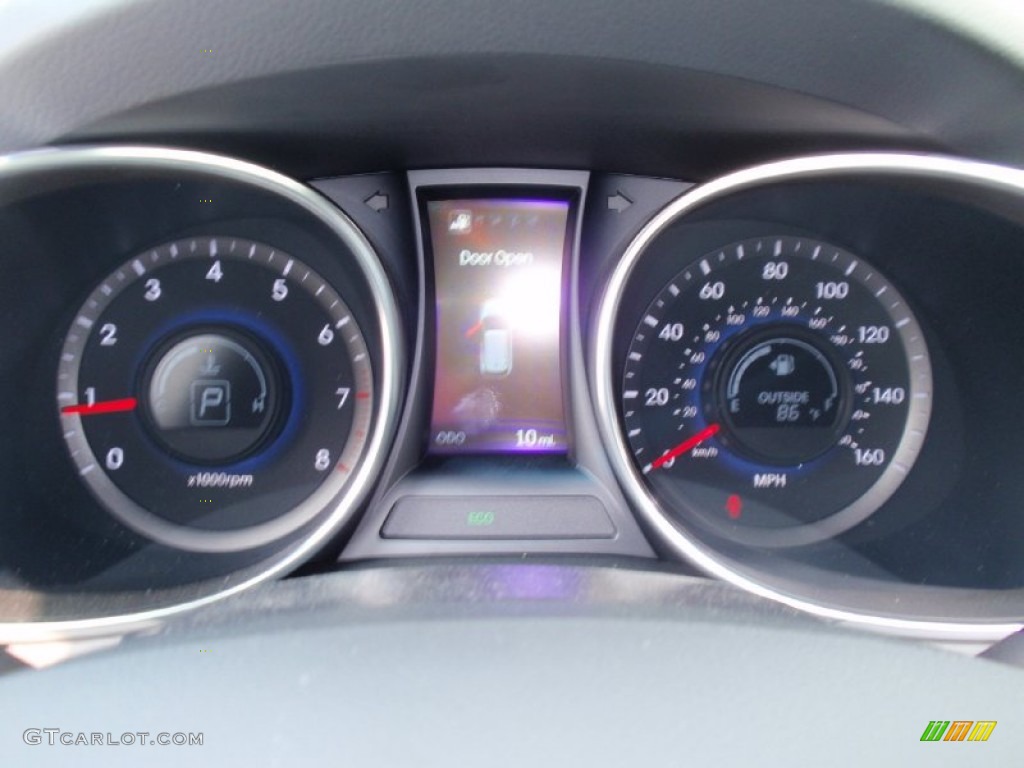 2014 Santa Fe Sport 2.0T FWD - Moonstone Silver / Gray photo #32