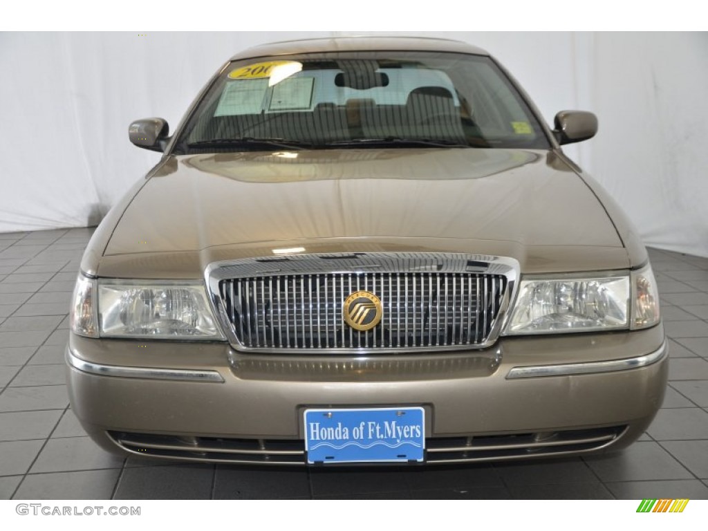 2004 Grand Marquis LS - Gold Ash Metallic / Medium Parchment photo #2