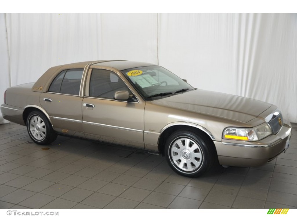 2004 Grand Marquis LS - Gold Ash Metallic / Medium Parchment photo #5