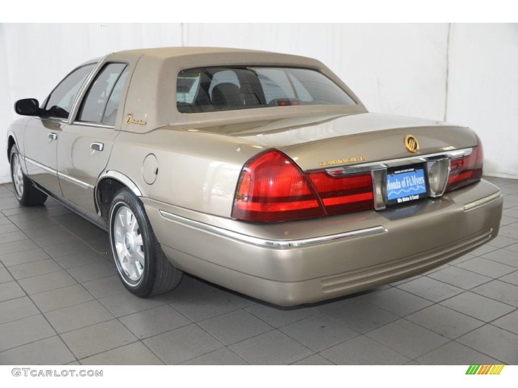 2004 Grand Marquis LS - Gold Ash Metallic / Medium Parchment photo #6
