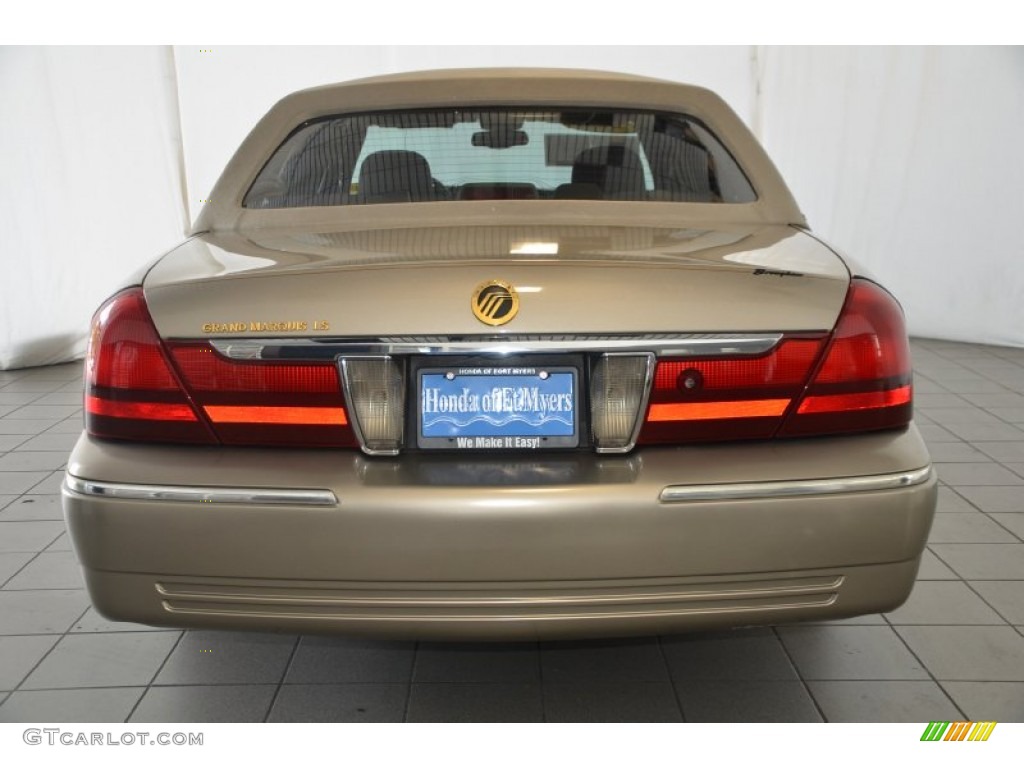 2004 Grand Marquis LS - Gold Ash Metallic / Medium Parchment photo #7