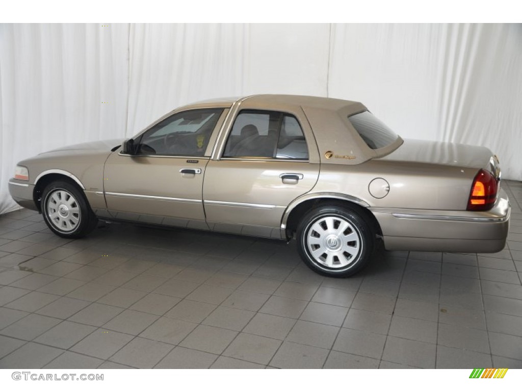 2004 Grand Marquis LS - Gold Ash Metallic / Medium Parchment photo #10