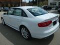 2014 Glacier White Metallic Audi A4 2.0T quattro Sedan  photo #2