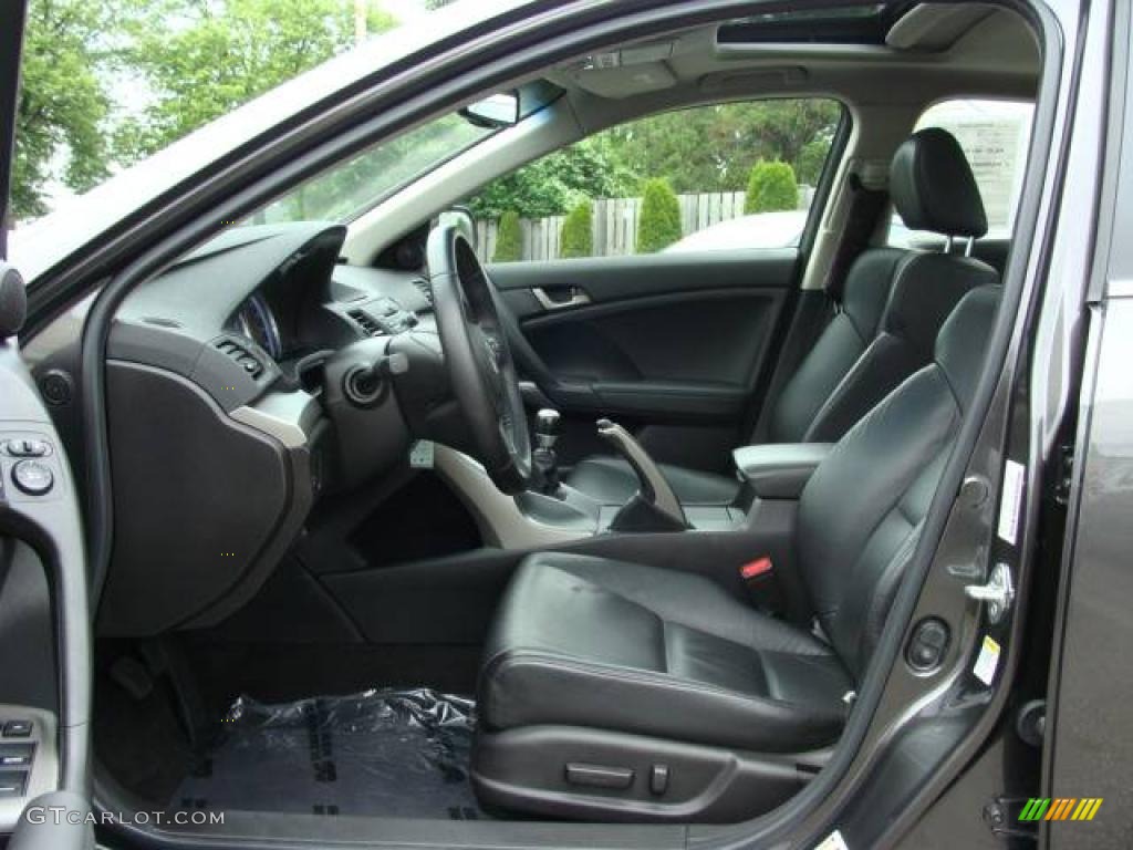 2009 TSX Sedan - Grigio Metallic / Ebony photo #8