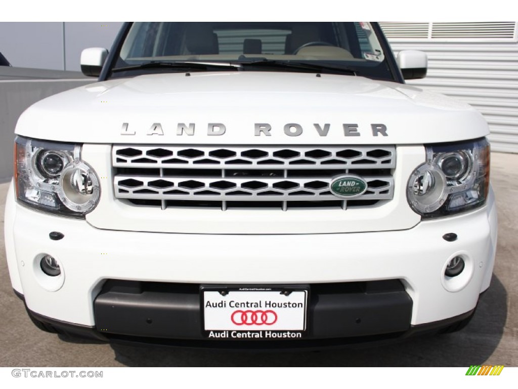 2012 LR4 HSE LUX - Fuji White / Almond/Nutmeg photo #2