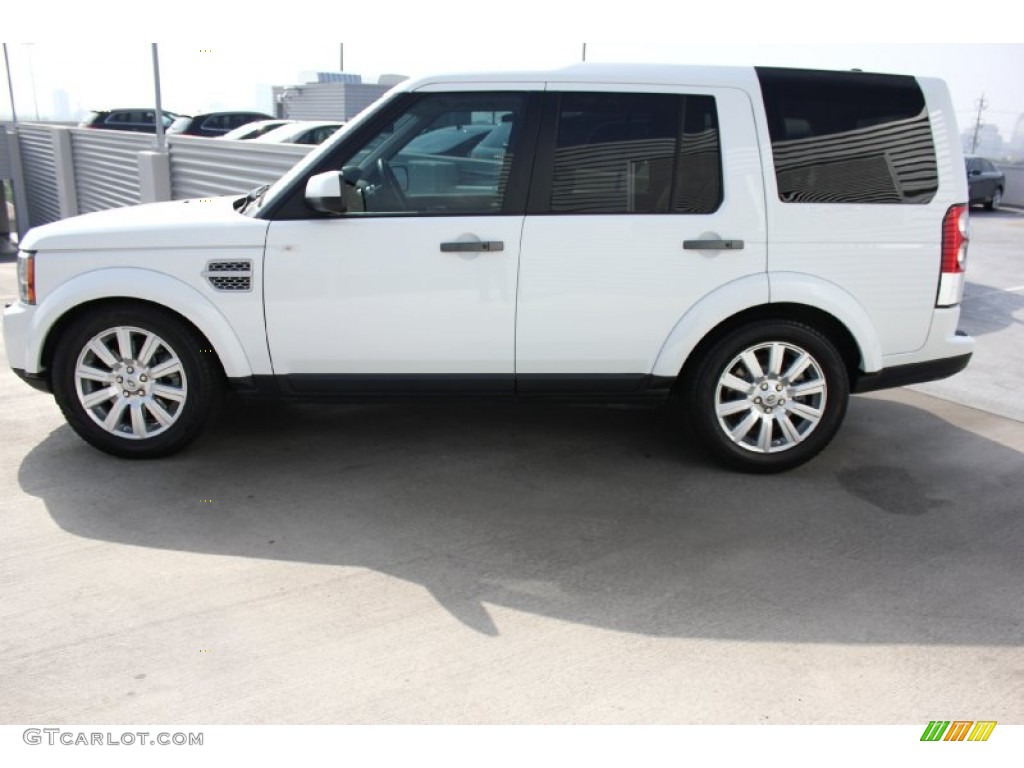 2012 LR4 HSE LUX - Fuji White / Almond/Nutmeg photo #6
