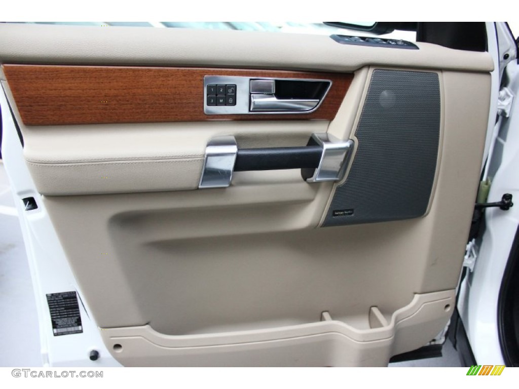 2012 LR4 HSE LUX - Fuji White / Almond/Nutmeg photo #13