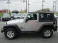 2008 Bright Silver Metallic Jeep Wrangler X 4x4  photo #4