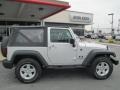 2008 Bright Silver Metallic Jeep Wrangler X 4x4  photo #8