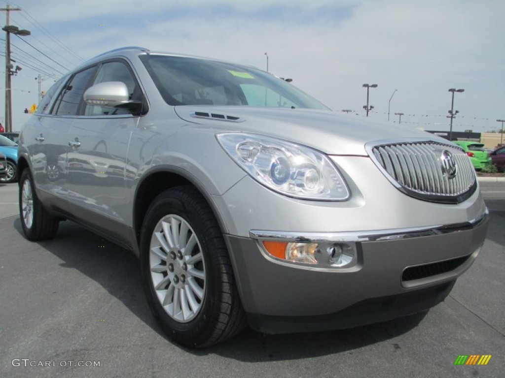 2010 Enclave CXL AWD - Quicksilver Metallic / Ebony/Ebony photo #1