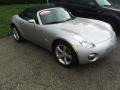 2008 Cool Silver Pontiac Solstice Roadster  photo #1