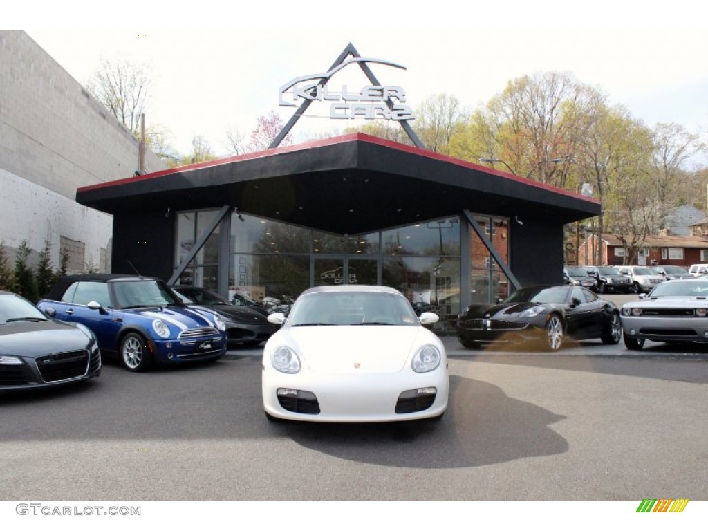 2007 Boxster  - Carrara White / Stone Grey photo #2