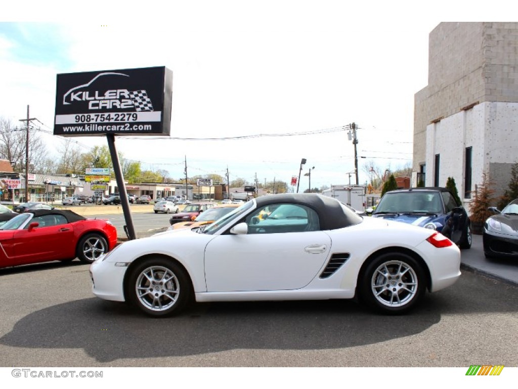 2007 Boxster  - Carrara White / Stone Grey photo #4