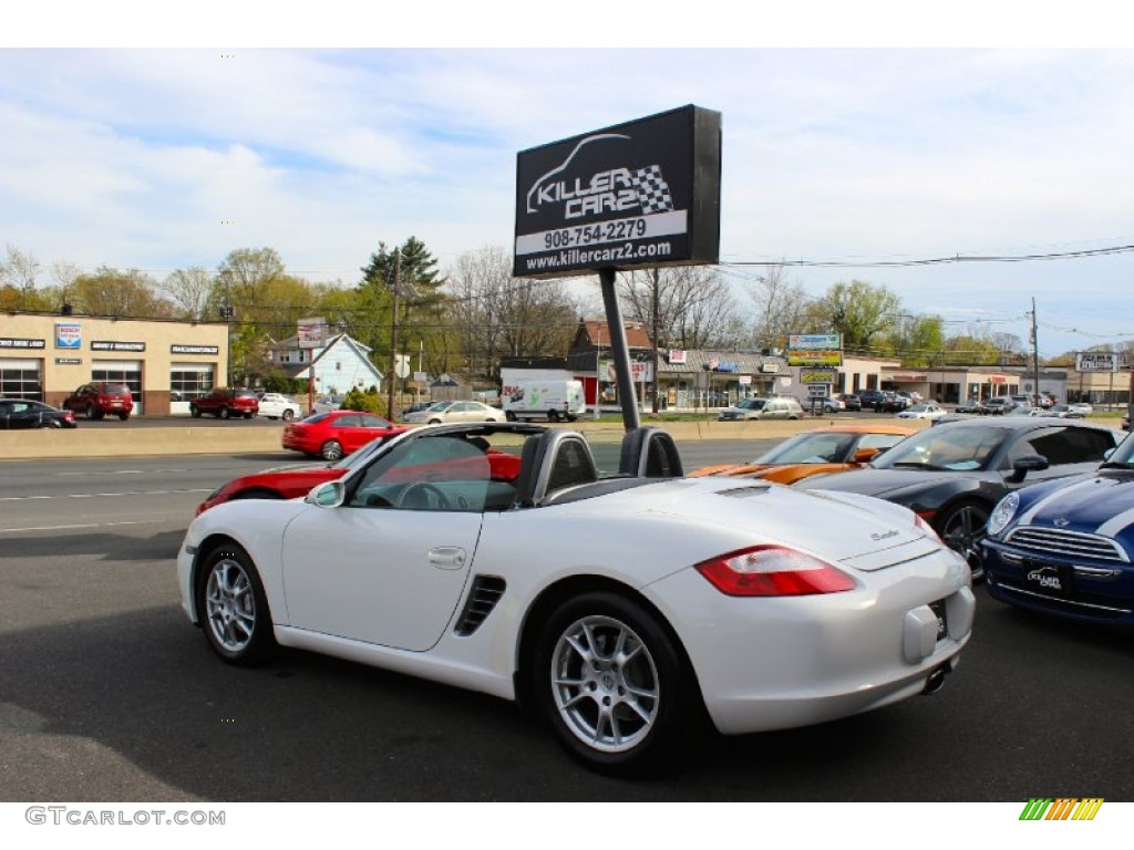 2007 Boxster  - Carrara White / Stone Grey photo #5