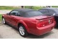 Dark Candy Apple Red - Mustang V6 Deluxe Convertible Photo No. 2