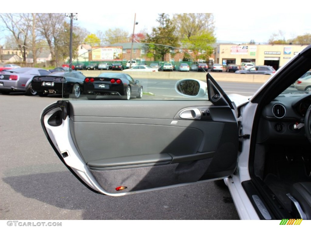 2007 Boxster  - Carrara White / Stone Grey photo #11