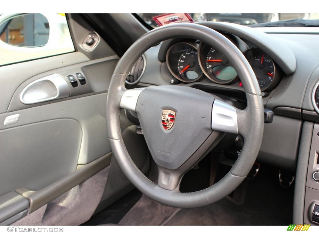 2007 Boxster  - Carrara White / Stone Grey photo #21