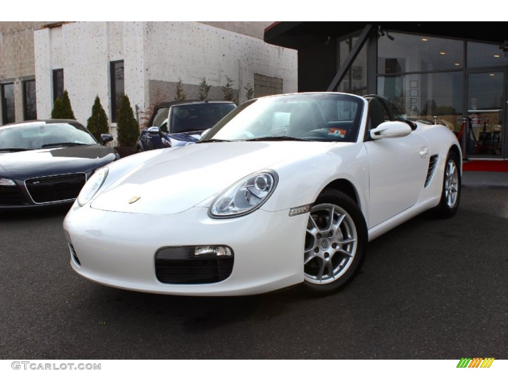 2007 Boxster  - Carrara White / Stone Grey photo #22