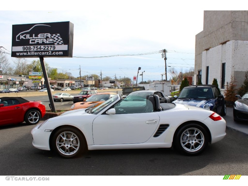 2007 Boxster  - Carrara White / Stone Grey photo #25
