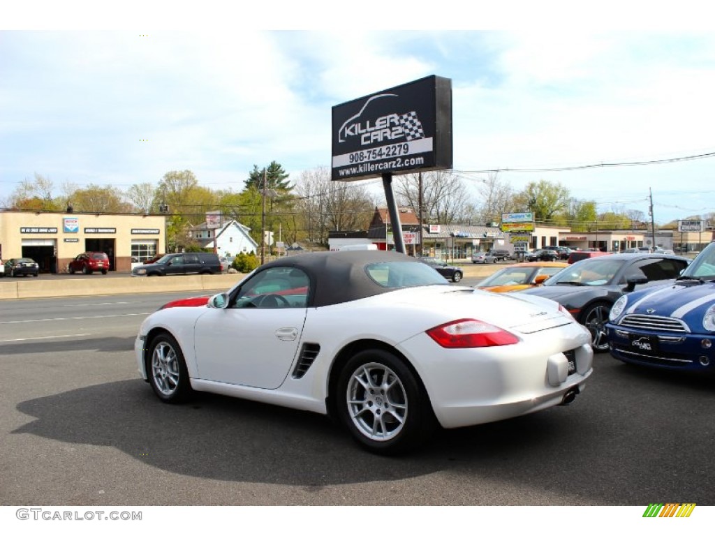 2007 Boxster  - Carrara White / Stone Grey photo #26