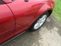 2008 Dark Candy Apple Red Ford Mustang V6 Deluxe Convertible  photo #17