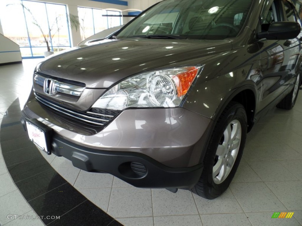 2009 CR-V EX 4WD - Urban Titanium Metallic / Black photo #5