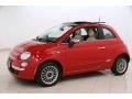 Rosso (Red) 2012 Fiat 500 Lounge Exterior