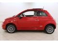 2012 Rosso (Red) Fiat 500 Lounge  photo #4