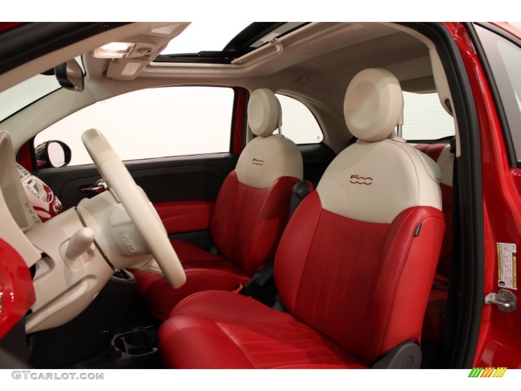 2012 Fiat 500 Lounge Interior Photos