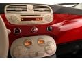 Pelle Rossa/Avorio (Red/Ivory) Controls Photo for 2012 Fiat 500 #92965610