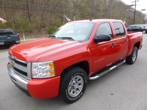 2010 Chevrolet Silverado 1500 LS Crew Cab 4x4 Data, Info and Specs