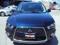 2012 Cosmic Blue Metallic Mitsubishi Outlander SE AWD  photo #3
