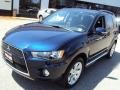 2012 Cosmic Blue Metallic Mitsubishi Outlander SE AWD  photo #4
