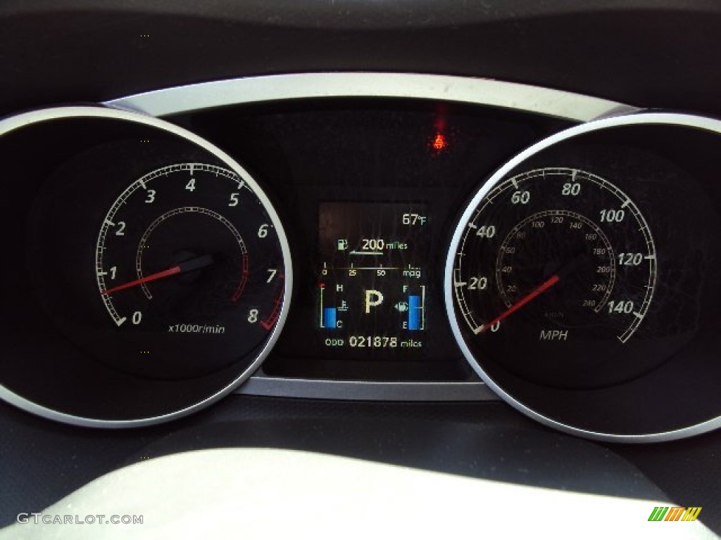 2012 Outlander SE AWD - Cosmic Blue Metallic / Black photo #12