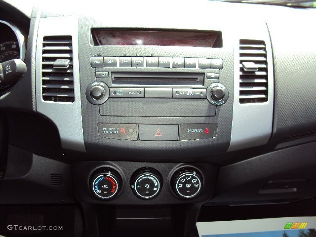 2012 Outlander SE AWD - Cosmic Blue Metallic / Black photo #14