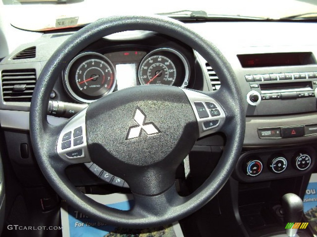 2012 Lancer SE AWD - Rally Red Metallic / Black photo #14