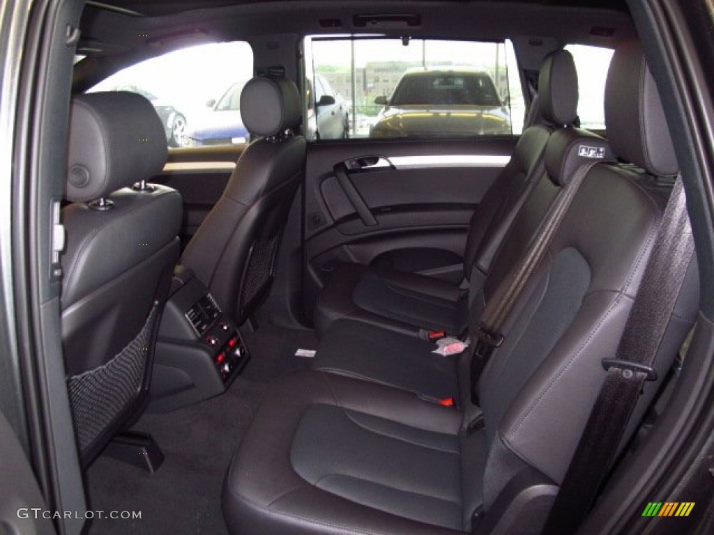 2014 Audi Q7 3.0 TDI quattro Rear Seat Photo #92970550