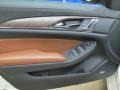 2014 Cadillac CTS Kona Brown/Jet Black Interior Door Panel Photo